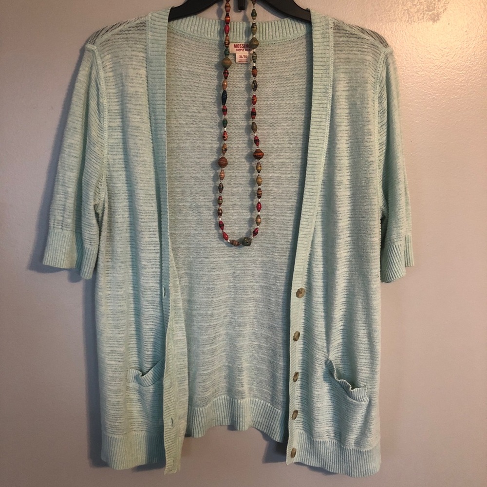 Mossimo Short Sleeve Cardigan